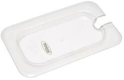 Maxima Gasztronorm fedél 1/9 GN - mélyedéssel - Polikarbonát (09367941)