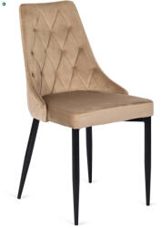 Mebel Elite Bézs Bársony Étkezőszék CORK