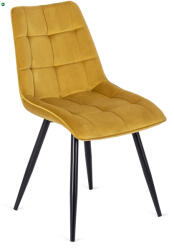 Mebel Elite Mustársárga Bársony Étkezőszék RIO