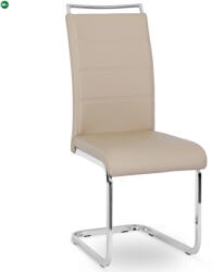 Mebel Elite Szánkótalpas Étkezőszék Bézs Eco-bőr Kárpittal. LOCA 2