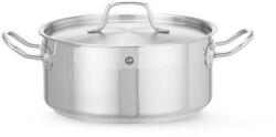 HENDI Alacsony fazék- fedővel, HENDI, Profi Line, 4, 8L, ⌀240x(H)105mm (0830406)