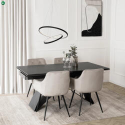 Mebel Elite Szürke Bársony Étkezőszék. MODESTO