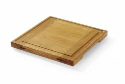 Hendi 0505472 tölgyfa tálalódeszka - 270 × 270 × 20 mm (0505472)