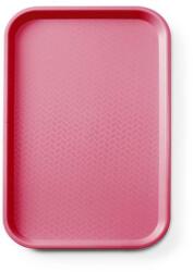 Hendi Polipropilén gyorséttermi tálca GN 1/1, AmerBox, GN 1/1, Piros, 530x325x(H)20mm (0878545)
