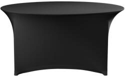 HENDI 814468 rugalmas kerek asztalhuzat - fekete, Ø 1800 × 760 mm (0814468)