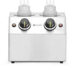 HENDI Dupla szószmelegítő, HENDI, 1, 3L, 220-240V/400W, 270x223x(H)282mm (0201725)