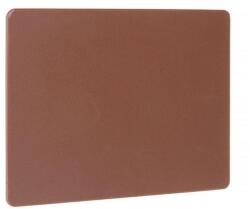 Hendi 0827048 LDPE vágódeszka - 450 × 300 × 10 mm, barna (0827048)