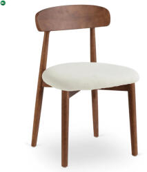 Mebel Elite ALVIN Horeca Étkezőszék Dió/Bész Színben