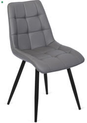 Mebel Elite Szürke Eco-bőr Étkezőszék. MONZA