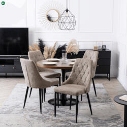 Mebel Elite Sötét Bézs Szövet Étkezőszék. CORK 2