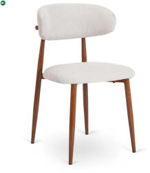 Mebel Elite Elegáns Étkezőszék Dió/Világos Szürke Színben. FLAVIO