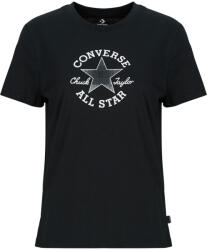 Converse Tricouri mânecă scurtă Femei CHUCK PATCH TEE Converse Negru EU M