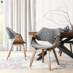 Mebel Elite Szürke Bársony Étkezőszék. LUISE