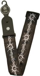 D'Addario Planet Waves Dark Side Barbed Wire Curea de chitară (50F04)