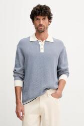 Benetton pamut pulóver - kék L - answear - 27 490 Ft