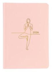 TopTimer Naptár, tervező, A5, heti, TOPTIMER "Pastel", rózsaszín (26T015P-00E) - tonerpiac