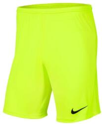 NIKE Gyermekek/gyerekek Park III kötött rövidnadrágok XS sárga|zöld