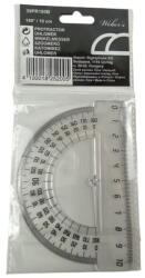  Szögmérő WEBER`S 180 fokos műanyag egyesével csomagolt (39RU180B) - mystock