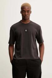 HUGO pamut póló - barna XXL