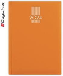 Dayliner Határidőnapló MyPastel A5 heti krémszínű lapokkal Narancs Dayliner 2023 (DL3AG-MPCA5HE-NA)