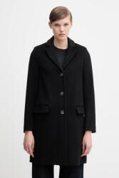 Benetton baba gyapjúkeverék pulóver - fekete 38