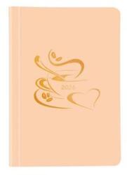 TopTimer Naptár, tervező, A5, heti, TOPTIMER "Pastel", lazac (26T015P-009) - tonerpiac