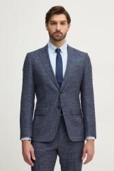 BOSS gyapjú kabát - sötétkék 54 - answear - 111 790 Ft