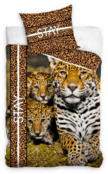 Carbotex Leopárd ágyneműhuzat 140×200cm, 70×90 cm CBX201103NL (CBX201103NL)