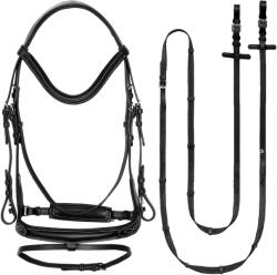 START Mexikói kantár gyeplővel START Mexico póni fekete