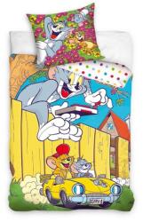 Carbotex Tom és Jerry Fast car ágyneműhuzat 140×200cm, 70x90 cm CBX211013TJA (CBX211013TJA)