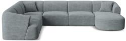 Cosmopolitan Design Coltar in forma de U Campi cu tapiterie din catifea reiata (COS_UL_266_F1_CAMPI6)