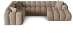 Cosmopolitan Design Coltar in forma de U Treno cu tapiterie din catifea (COS_UL_51_F1_TRENO2)