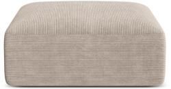 Cosmopolitan Design Puf Campi cu tapiterie din catifea reiata (COS_POUF_266_F1_CAMPI1)