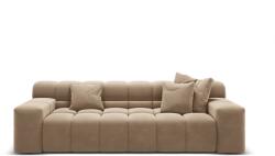 Cosmopolitan Design Canapea Hawaii cu tapiterie din catifea (COS_3S_121_F1_HAWAII3) Canapea
