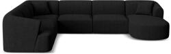 Cosmopolitan Design Coltar in forma de U Campi cu tapiterie din tesatura structurala (COS_UL_138_F1_CAMPI7)
