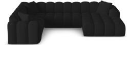 Cosmopolitan Design Coltar in forma de U Treno cu tapiterie din catifea (COS_UL_51_F1_TRENO6)