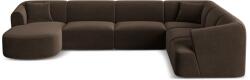 Cosmopolitan Design Coltar in forma de U Campi cu tapiterie din catifea (COS_UR_120_F1_CAMPI3)