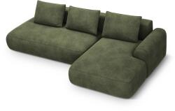 Cosmopolitan Design Coltar extensibil Calma cu tapiterie din catifea (COS_RCFO_120_F1_CALMA3) Canapea