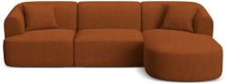 Cosmopolitan Design Coltar Campi cu tapiterie din tesatura structurala (COS_RC_L_138_F1_CAMPI2)