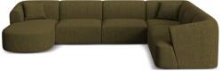 Cosmopolitan Design Coltar in forma de U Campi cu tapiterie din tesatura structurala (COS_UR_138_F1_CAMPI3)