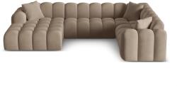 Cosmopolitan Design Coltar in forma de U Treno cu tapiterie din catifea (COS_UR_51_F1_TRENO2)