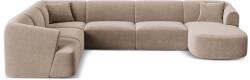 Cosmopolitan Design Coltar in forma de U Campi cu tapiterie din catifea (COS_UL_120_F1_CAMPI2)