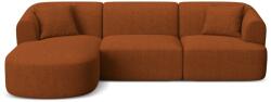 Cosmopolitan Design Coltar Campi cu tapiterie din tesatura structurala (COS_LC_L_138_F1_CAMPI2)