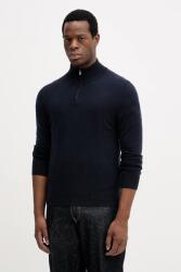 HUGO BOSS gyapjú pulóver - sötétkék S - answear - 75 990 Ft