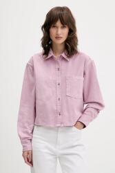 Guess Jeans farmering galléros, relaxed, W5BH0D D0851 - rózsaszín L