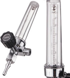 TC Technic Egyszeres rotaméter nyomáscsökkentővel ARGON / CO₂ gázokhoz, akváriumokhoz