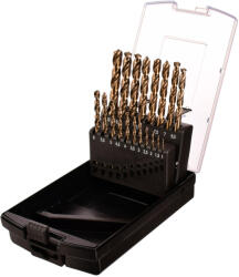 TC Technic HSS-CO kobaltfúró készlet fémhez műanyag tokban 1-10mm (19 darabos) TC Technic JC1548019