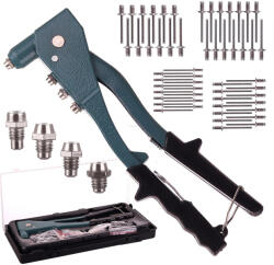 TC Technic Kézi szegecselő + profi alumínium szegecsek készlete TC Technic SK2514