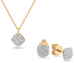 Heratis Forever Paula briliáns készlet, sárga arany, 14K IZBR906S
