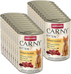 Animonda Animonda Cat Carny Carny Kitten Baromfi koktél 18x400g